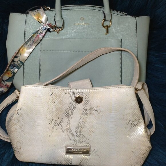 2 (lot) purses.  1 - Nanette Lepore, 1 - Andrew Mark, NY; Classy, Chic, Girlhood - Picture 1 of 10